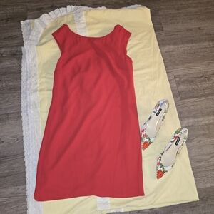 Trina Turk Vibrant Red Mini Dress